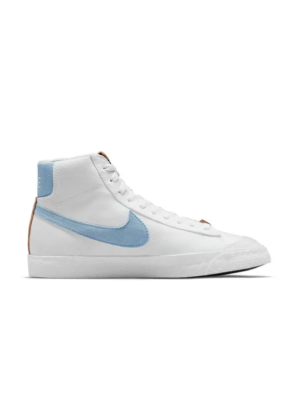 Кроссовки blazer mid '77 se 'indigo' Nike — изображение 2 из 4, белый//мульти