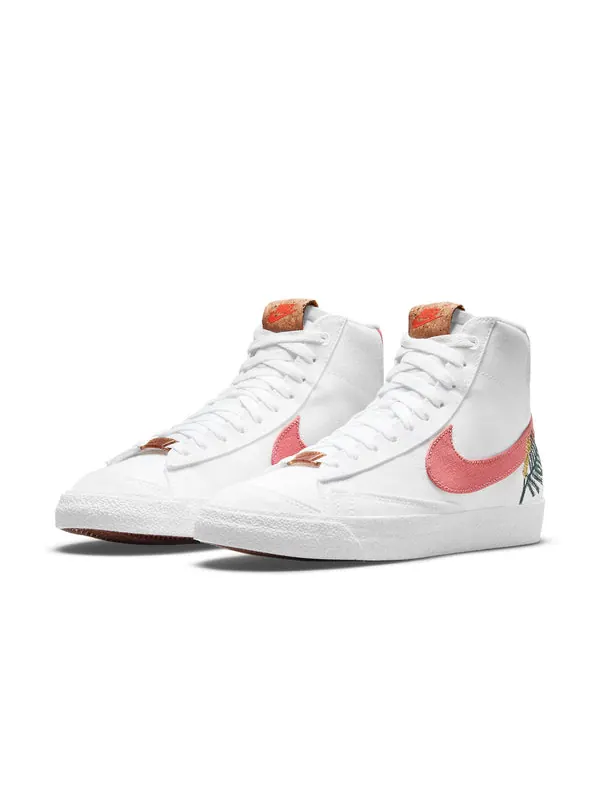 Кроссовки blazer mid catechu' Nike — изображение 3 из 4, белый