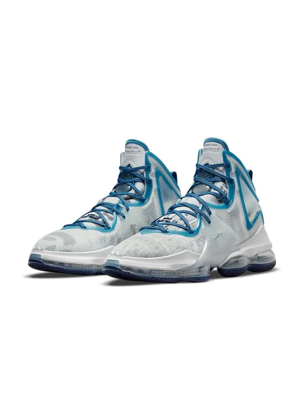 Кроссовки space jam x lebron 19 'sweatsuit' Nike — изображение 3 из 4, белый/синий/синий