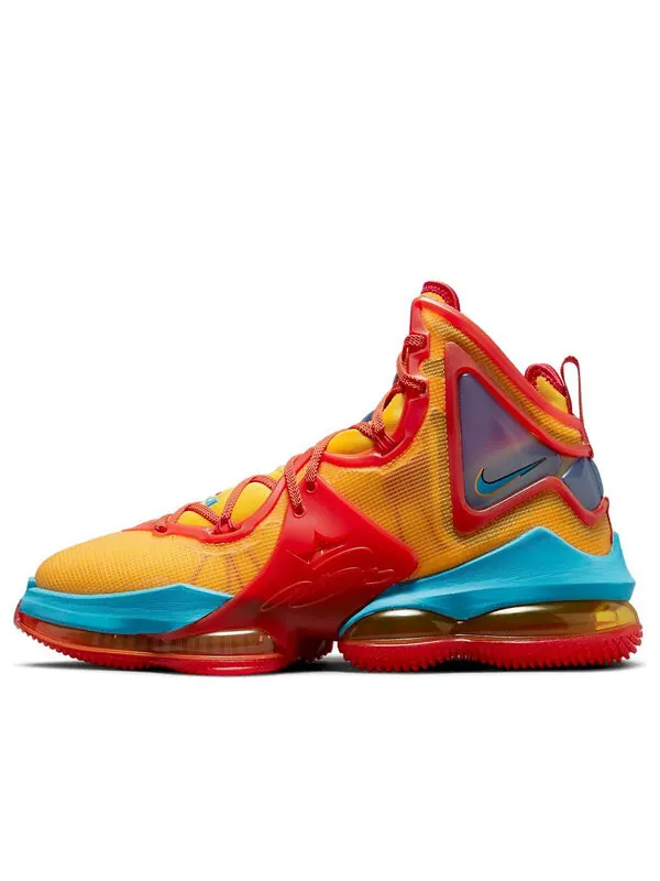 Кроссовки space jam x lebron 19 Nike — изображение 1 из 4, красный/желтый/синий
