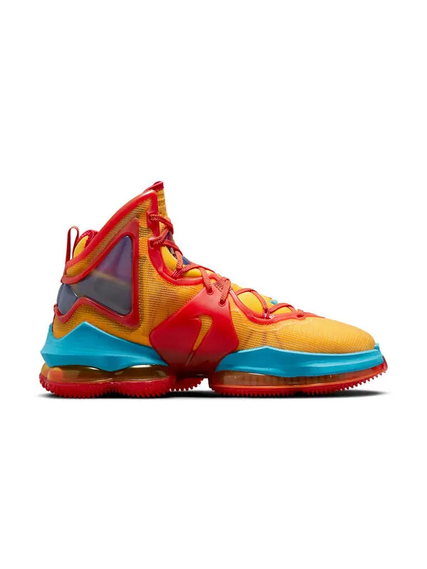 Кроссовки space jam x lebron 19 Nike — изображение 2 из 4, красный/желтый/синий