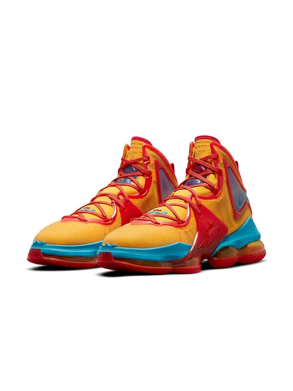 Кроссовки space jam x lebron 19 Nike — изображение 3 из 4, красный/желтый/синий