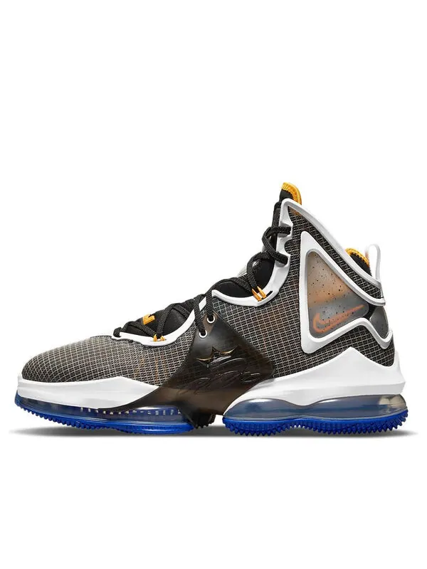 Кроссовки lebron 19 ep Nike — изображение 1 из 4, черный/желтый/фиолетовый