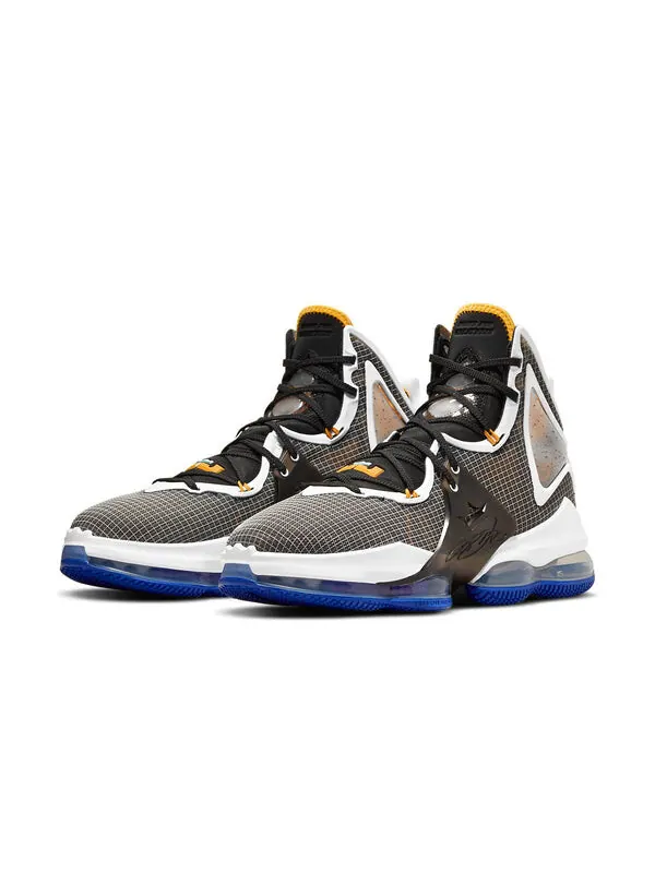 Кроссовки lebron 19 ep Nike — изображение 3 из 4, черный/желтый/фиолетовый