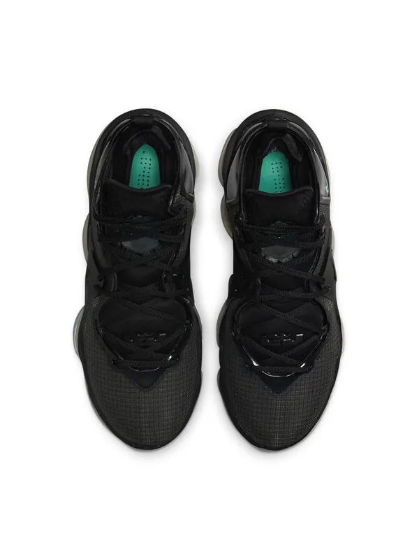 Кроссовки lebron 19 ep Nike — изображение 4 из 4, черный/голубой