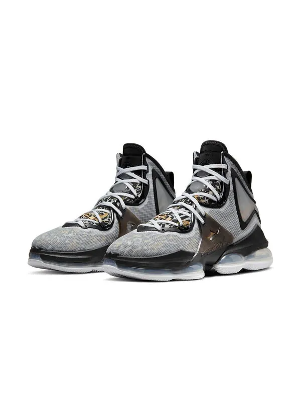 Кроссовки lebron 19 ep 'leopard' Nike — изображение 3 из 4, белый/черный