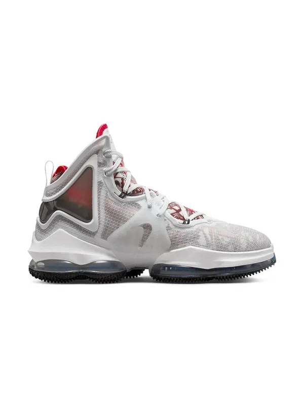 Кроссовки lebron 19 ep 'sketch' Nike — изображение 2 из 4, белый/красный/черный
