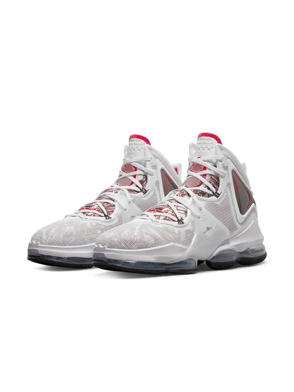 Кроссовки lebron 19 ep 'sketch' Nike — изображение 3 из 4, белый/красный/черный
