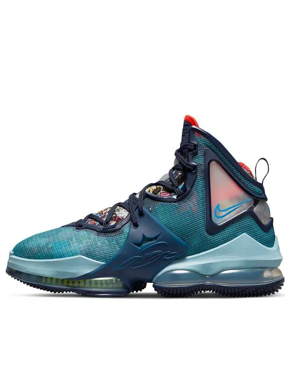 Кроссовки lebron 19 ep 'fast food - dutch blue' Nike — изображение 1 из 4, синий