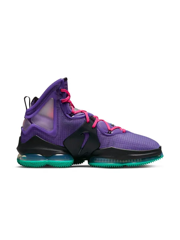 Кроссовки lebron 19 ep 'purple teal' Nike — изображение 2 из 4, фиолетовый