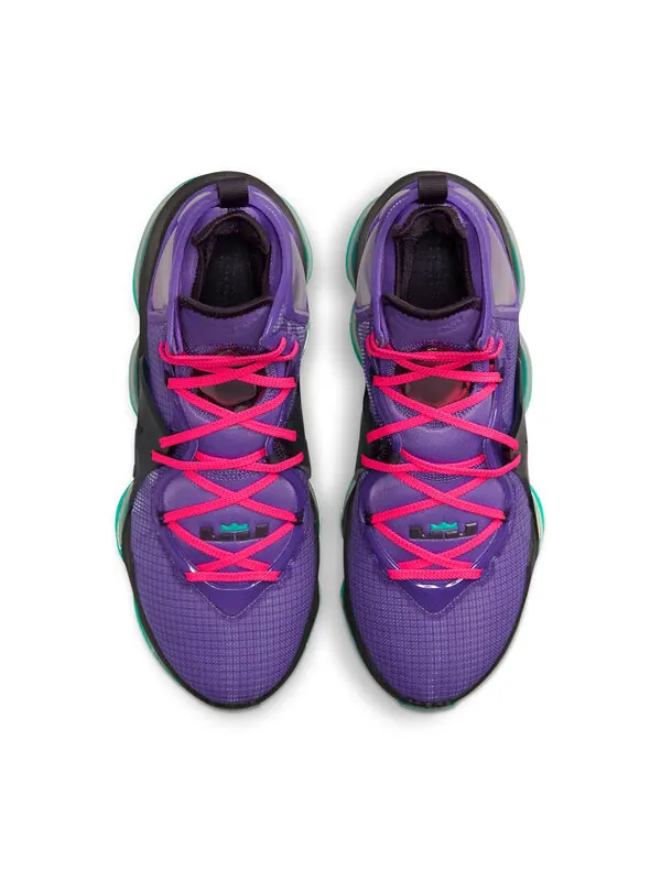 Кроссовки lebron 19 ep 'purple teal' Nike — изображение 4 из 4, фиолетовый