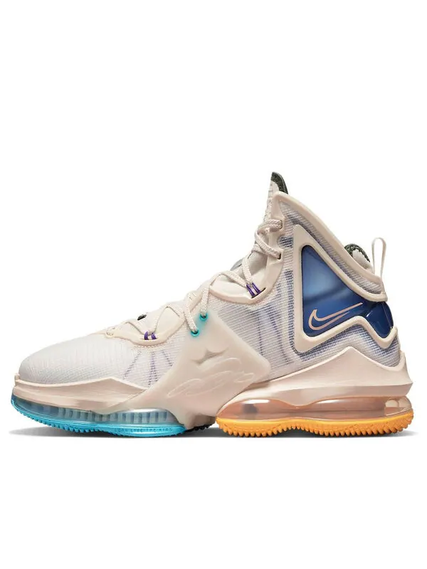 Кроссовки lebron 19 ep Nike — изображение 1 из 4, синий/желтый