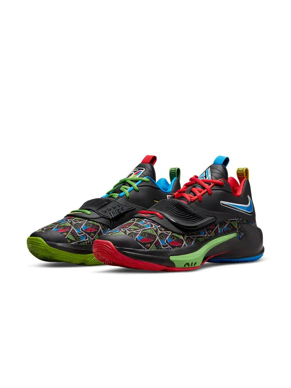 Кроссовки x uno zoom freak 3 nrg ep '50th anniversary - black' Nike — изображение 3 из 4, черный/зеленый/синий