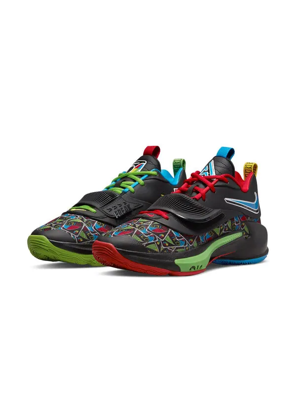 Кроссовки uno x zoom freak 3 Nike — изображение 3 из 4, черный