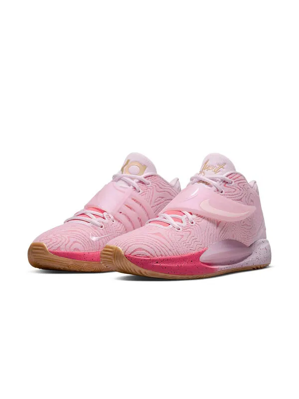 Кроссовки кд 14 Nike — изображение 3 из 4, розовый