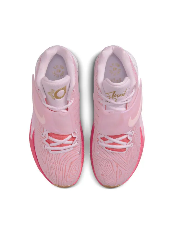 Кроссовки кд 14 Nike — изображение 4 из 4, розовый