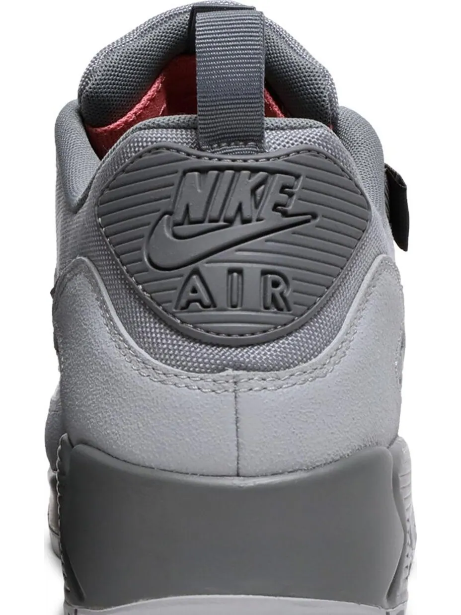 Кроссовки Nike Air Max 90 Surplus 'Wolf Grey Pink Salt' — изображение 7 из 8, серый