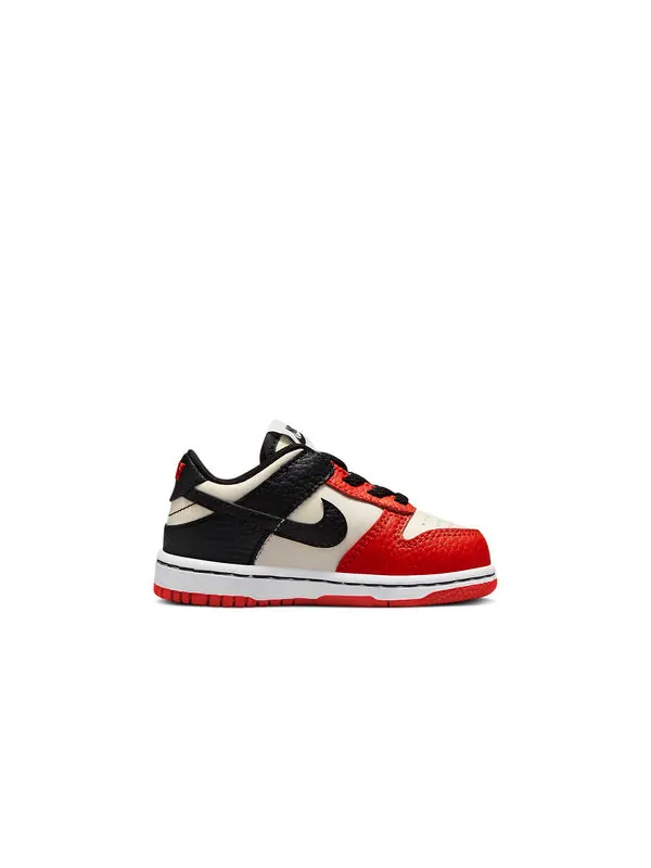 Кроссовки x nba dunk low emb Nike — изображение 2 из 4, черный/белый/красный