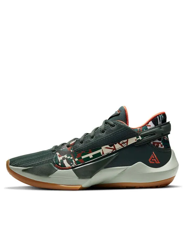 Кроссовки зум фрик 2 Nike — изображение 1 из 4, зеленый/белый