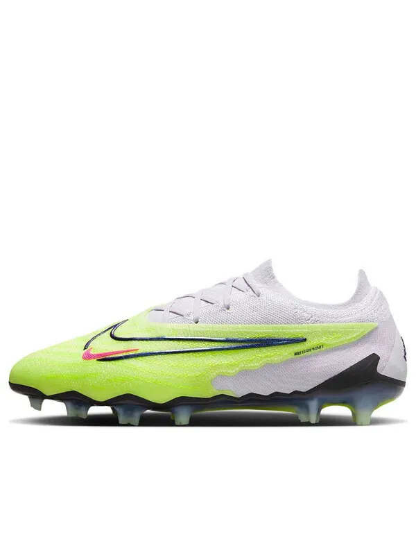 Кроссовки phantom gx elite gripknit fg Nike — изображение 1 из 4, белый/неоновый зеленый