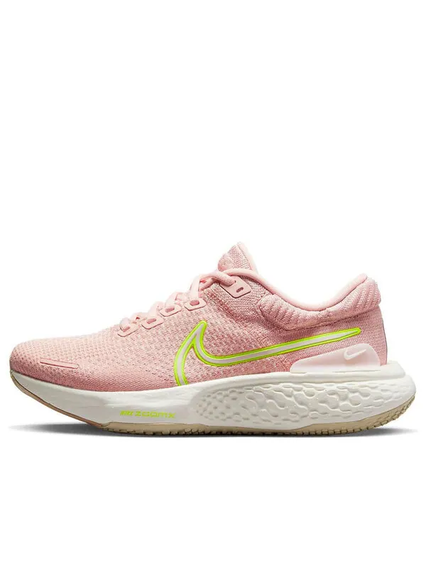 Кроссовки zoomx invincible run flyknit 2 Nike — изображение 1 из 4, розовый/зеленый