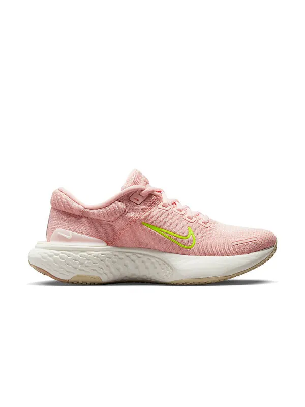 Кроссовки zoomx invincible run flyknit 2 Nike — изображение 2 из 4, розовый/зеленый