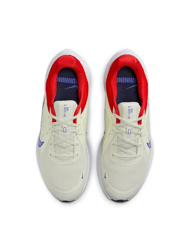 Кроссовки квест 5 Nike — изображение 4 из 4, бежевый/красный