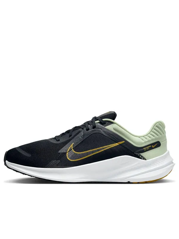 Кроссовки quest 5 'black green' Nike — изображение 1 из 4, черный/зеленый
