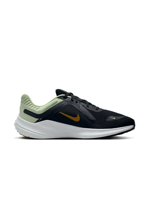 Кроссовки quest 5 'black green' Nike — изображение 2 из 4, черный/зеленый