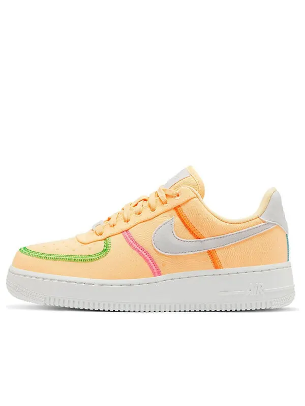 Кроссовки air force 1 lx 'melon tint photon dust poison green' Nike — изображение 1 из 4, зеленый/розовый//синий
