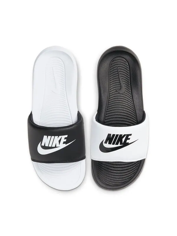Тапочки Victori One Slide Nike — изображение 3 из 4, белый/черный