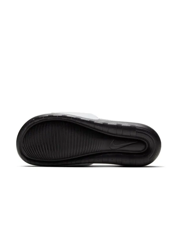 Тапочки victori one slide mix 'white black' Nike — изображение 2 из 4, белый/черный
