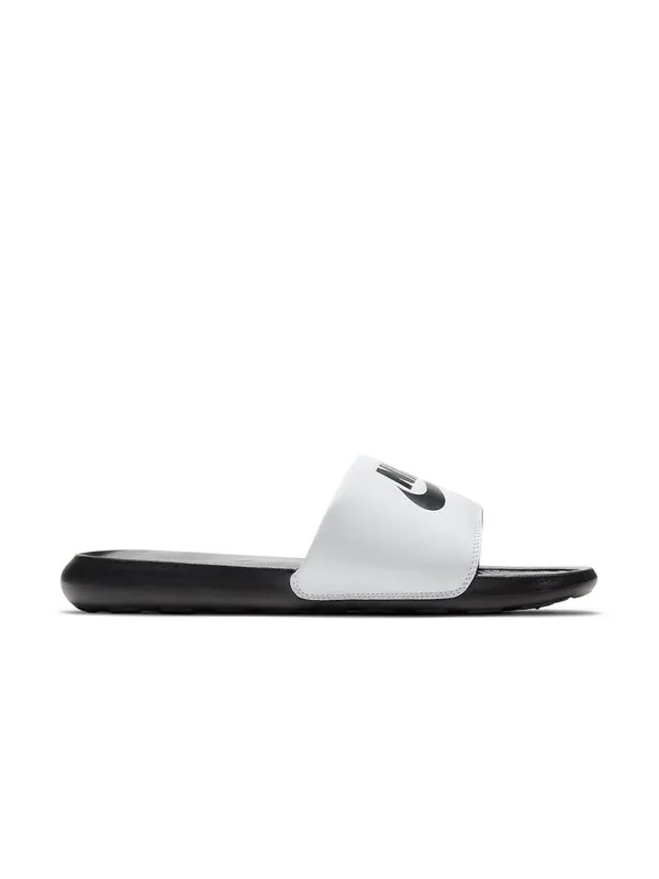 Тапочки victori one slide mix 'white black' Nike — изображение 4 из 4, белый/черный