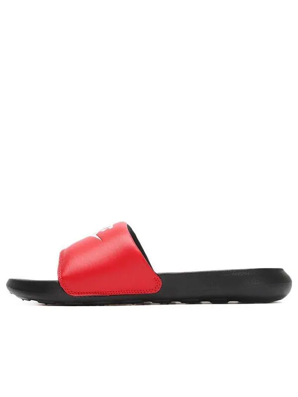 Сандалии victori one slide mix уютные нескользящие спортивные красные сандалии Nike — изображение 1 из 4, красный/черный