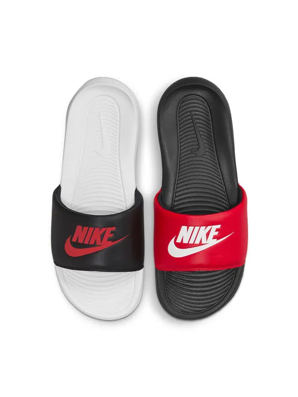Сандалии victori one slide mix уютные нескользящие спортивные красные сандалии Nike — изображение 4 из 4, красный/черный