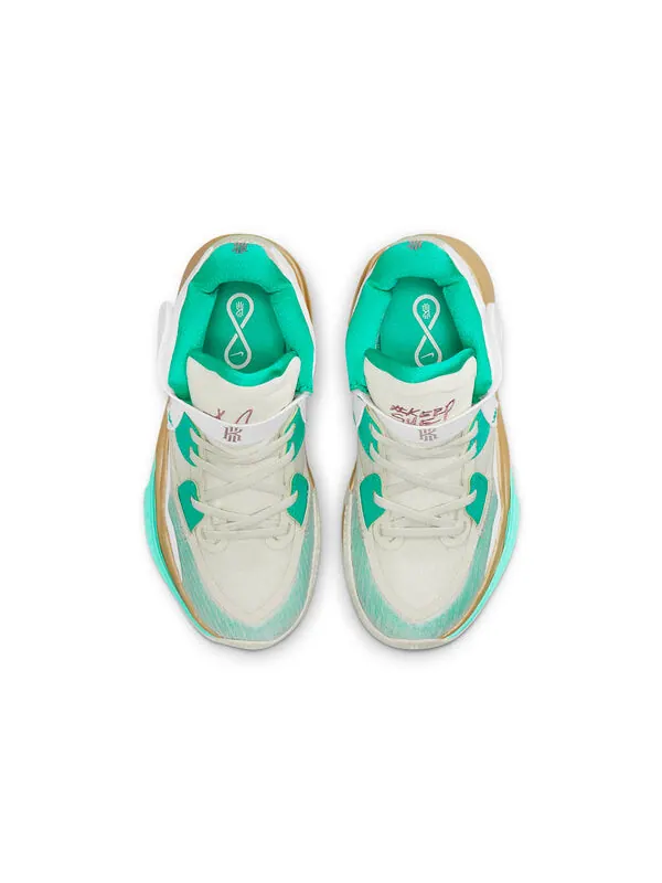 Кроссовки sue bird x kyrie infinity Nike — изображение 4 из 4, металлик золотистый