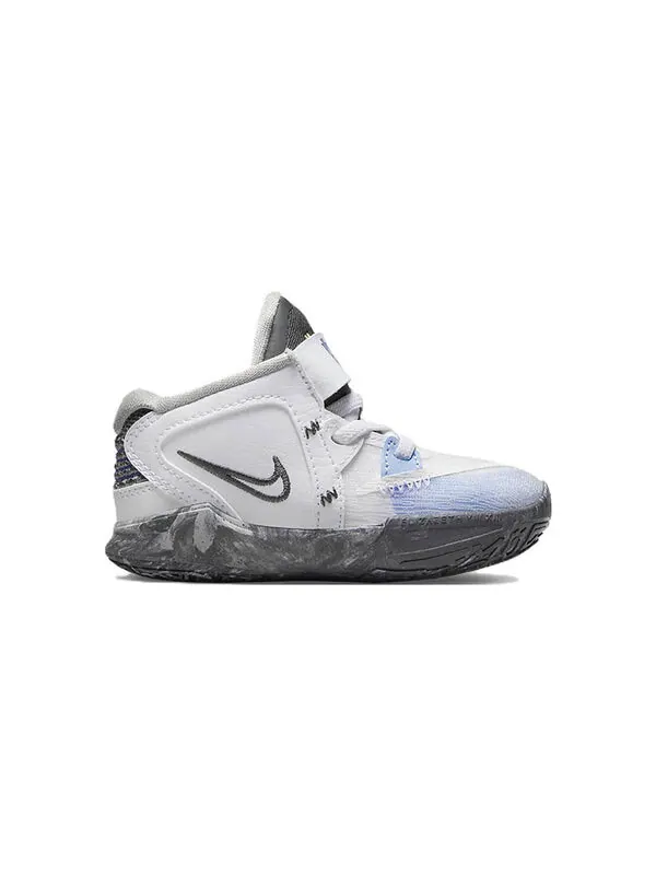 Кроссовки (TD) Nike Kyrie Infinity 'White Light Marine' — изображение 2 из 4, белый/черный/синий