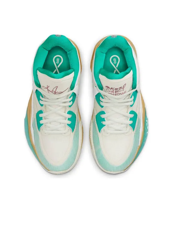 Кроссовки sue bird x kyrie infinity 'golden tribute' Nike — изображение 4 из 4, металлик золотистый