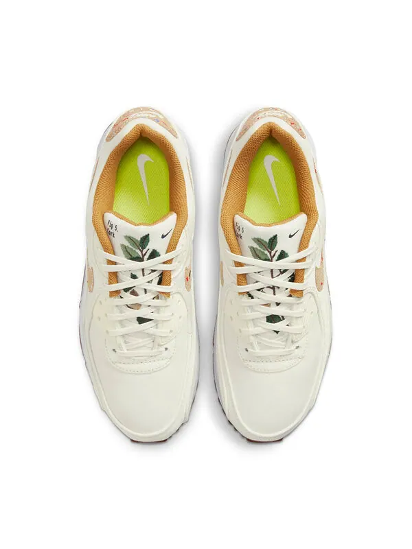 Кроссовки air max 90 se Nike — изображение 4 из 4, кремово-желтый