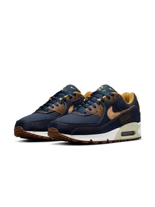 Кроссовки air max 90 Nike — изображение 3 из 4, синий/коричневый