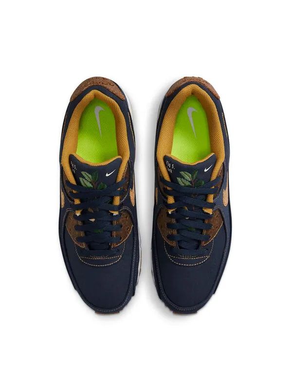 Кроссовки air max 90 Nike — изображение 4 из 4, синий/коричневый