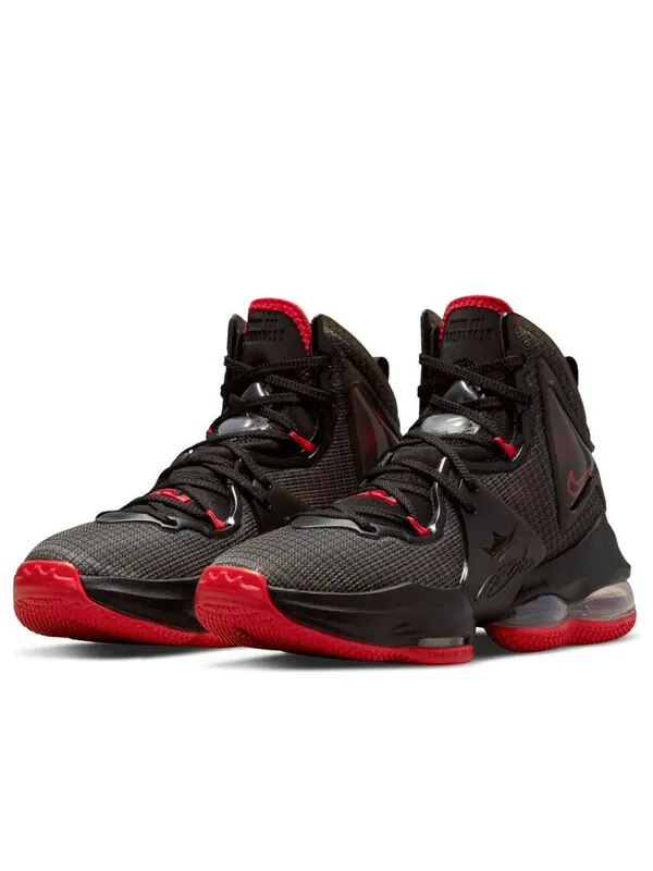Кроссовки lebron 19 'bred' Nike — изображение 3 из 4, черный/красный