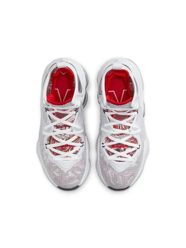 Кроссовки lebron 19 'sketch' Nike — изображение 4 из 4, белый/красный/черный