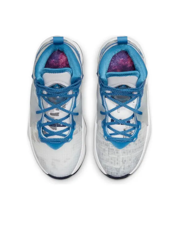 Кроссовки space jam x lebron 19 'sweatsuit' Nike — изображение 4 из 4, белый/синий/синий