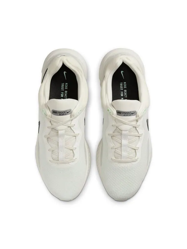 Кроссовки react miler 3 'phantom light bone' Nike — изображение 4 из 4, черный/светлый