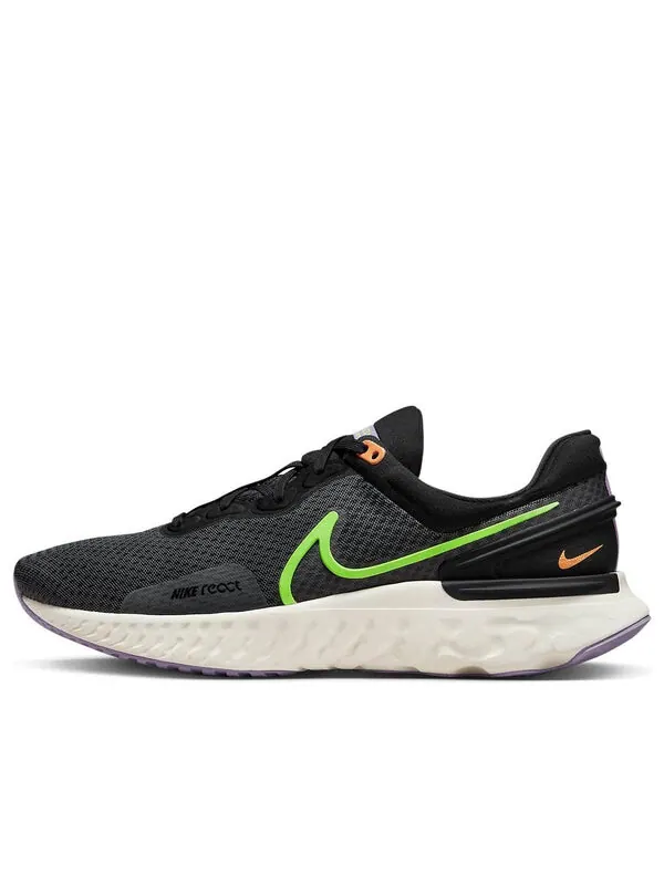 Кроссовки реагировать милер 3 Nike — изображение 1 из 4, черный/зеленый