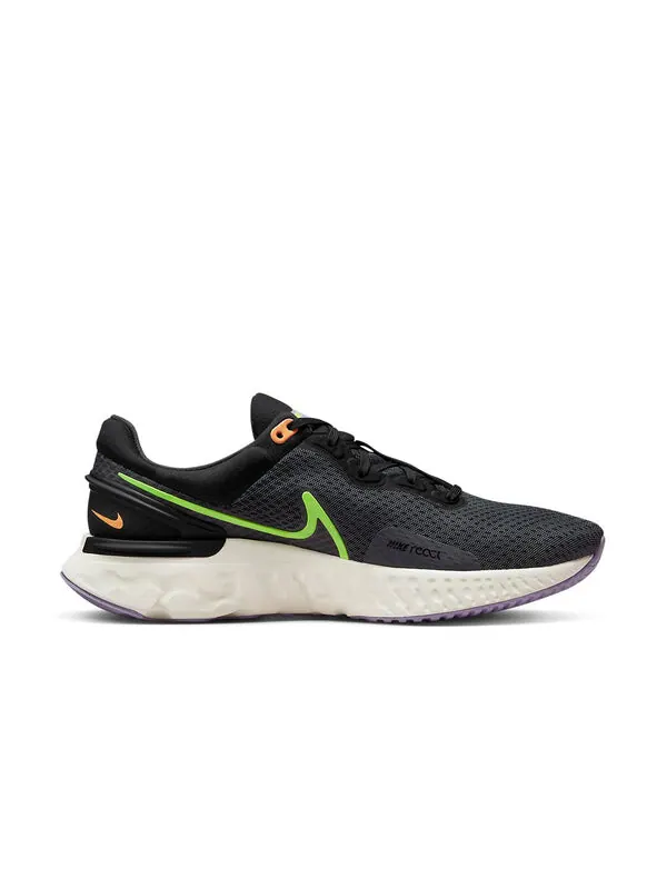 Кроссовки реагировать милер 3 Nike — изображение 2 из 4, черный/зеленый