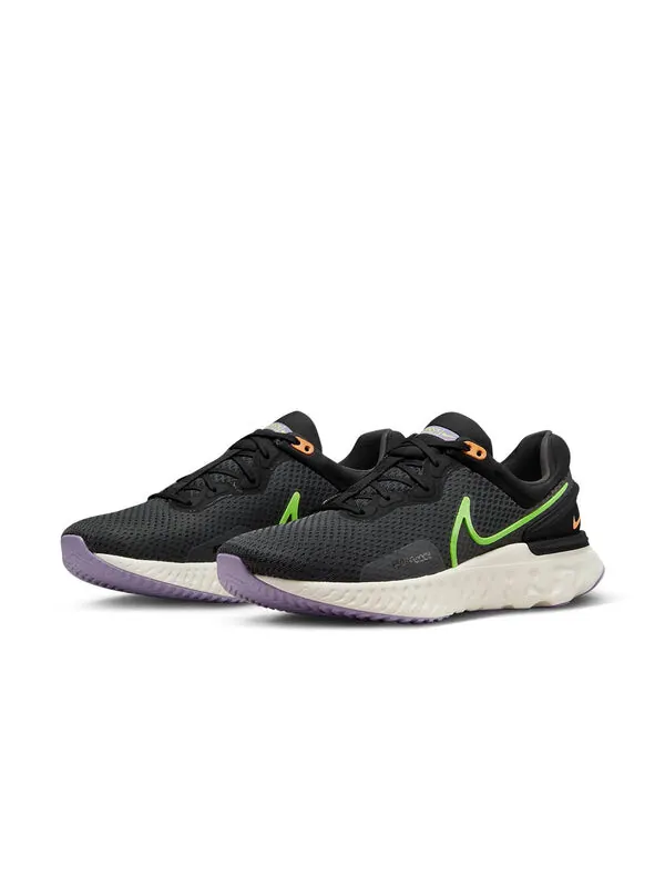 Кроссовки реагировать милер 3 Nike — изображение 3 из 4, черный/зеленый