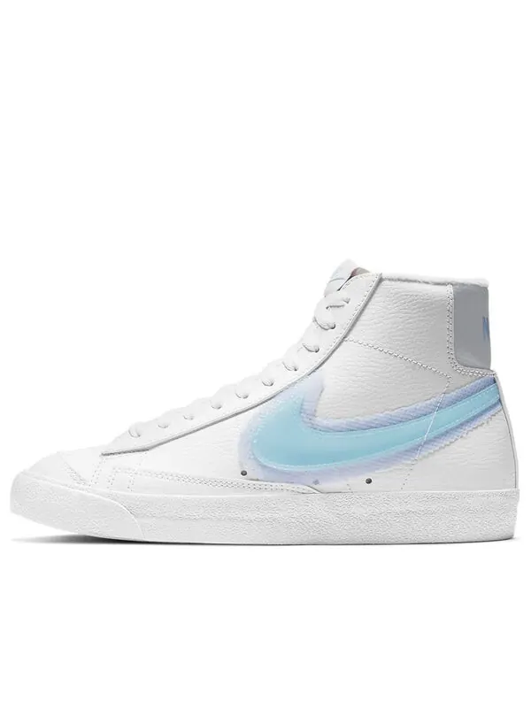 Кроссовки blazer mid '77 'white glacier blue' Nike — изображение 1 из 4, синий/белый