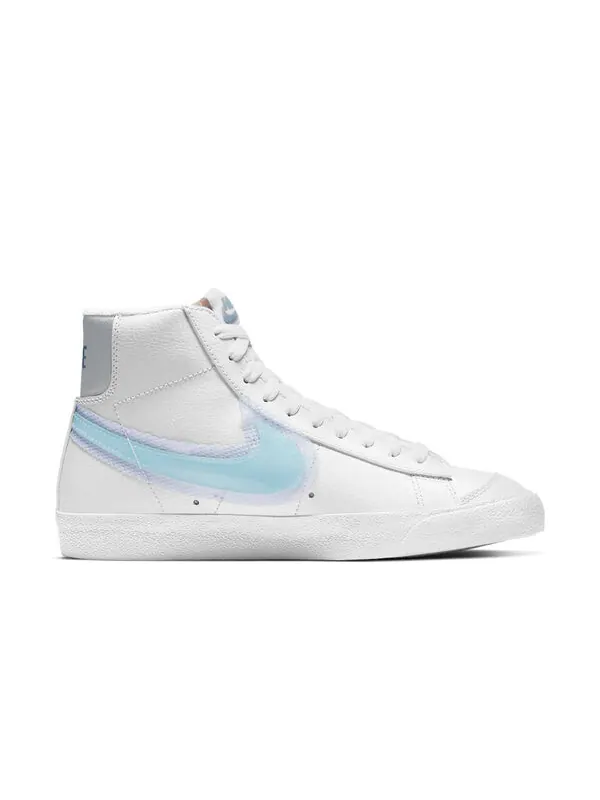 Кроссовки blazer mid '77 'white glacier blue' Nike — изображение 2 из 4, синий/белый